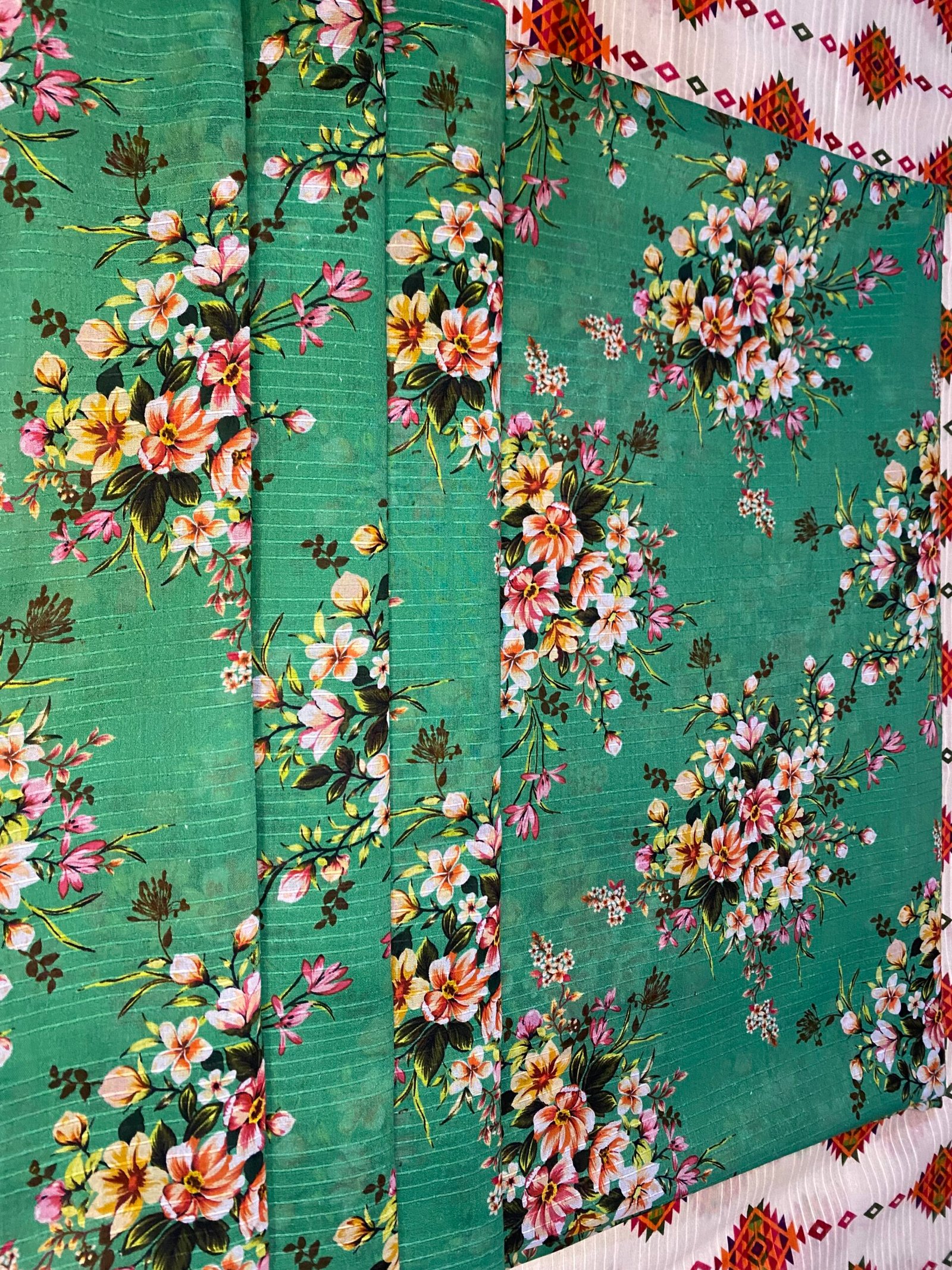 Garden Grace – 2 Piece Unstitched Lawn Suit - Image 3